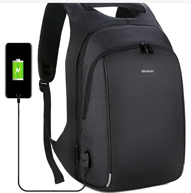 Bolsa de computador com porta de carga