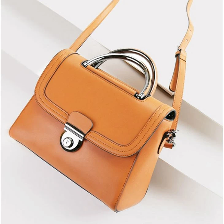 Bolsa de crossbody feminino couro