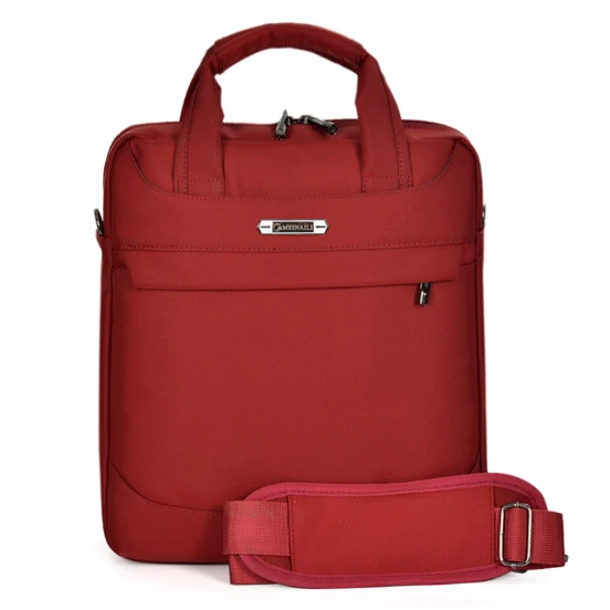 Bolsa de laptop para mulheres de nylon com alça