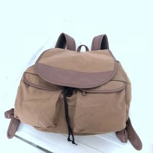 Mochila militar de couro Cava