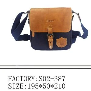 Alça de ombro de couro de bolsa mensageira