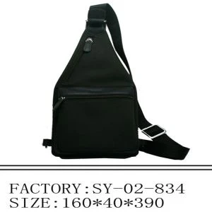 Bolsa de esteira para homens couro de lona