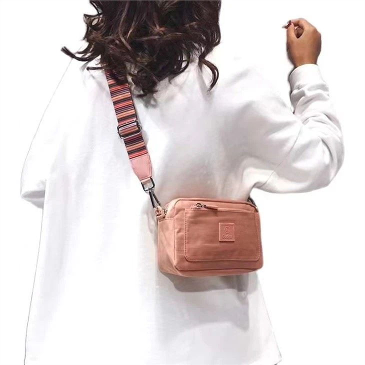 New Nylon Macaron Color Cross Body Boly
