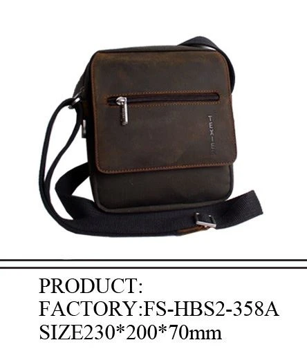 Men Bolsa de ombro de couro porcelana 2021