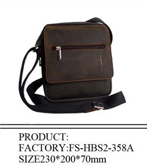 Men Bolsa de ombro de couro porcelana 2021