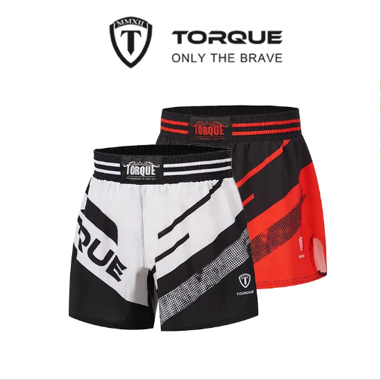 Calções de treino de treino de kickboxing estilo profissional para homens calções de boxe